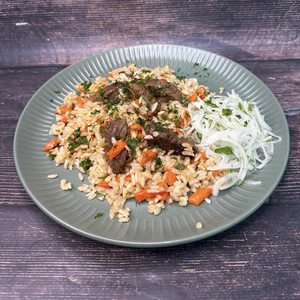 Плов с кониной