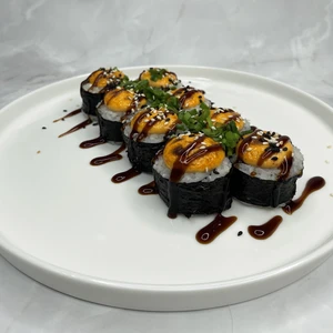 ролл Огненный дракон (запечённый)